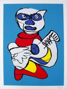 Red Cat Singing Hands