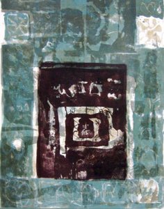 Litografía Abstracta