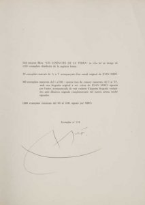 Les Essencies de la Terre (justificación)