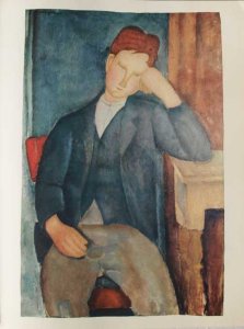 Ragazz con Panciotto Blu